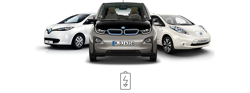 Electric car leasing with advice and charging map – Alphabet